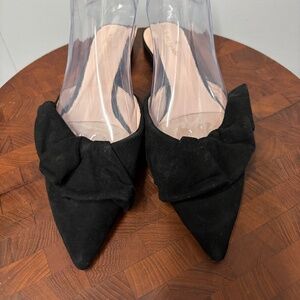 Kate Spade Faryn Black Ballet Flats Size 9.5M